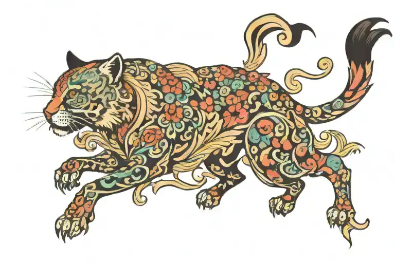 kirti tattoo design idea