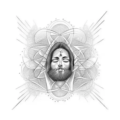 blessed written on neck simple  tattoo design idea