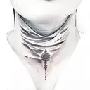 blessed written on neck simple  tattoo design idea