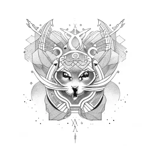 astro tattoo design idea