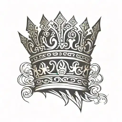 King's Crown tattoo design idea
