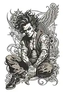 Sandman Despair tattoo design idea