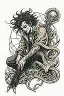 Sandman Despair tattoo design idea