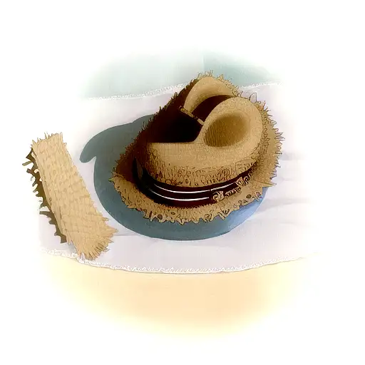 chapeau de paille one piece  tattoo design idea