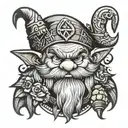 grumpy 7 dwarf tattoo design idea