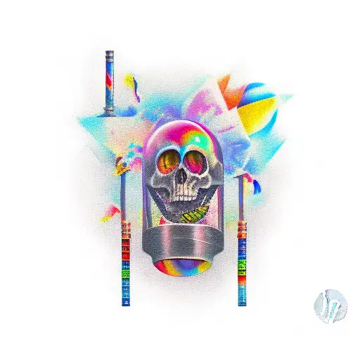 HP bar tattoo design idea