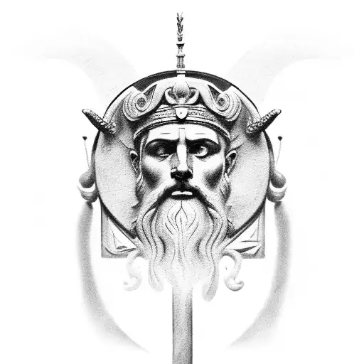 Zeus  tattoo design idea