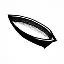 origami boat  tattoo design idea