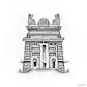 chichen itza tattoo design idea