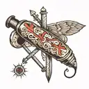 band aid tattoo design idea