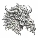 zeus ray tattoo design idea