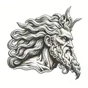 zeus ray tattoo design idea