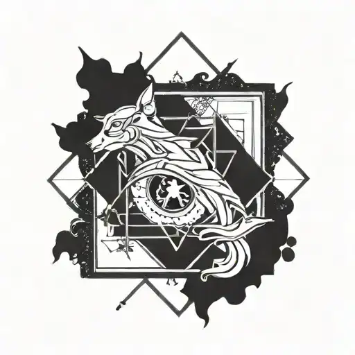 Small minimal tattoos in the style of the DC Universe tattoo design idea