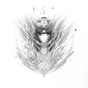 mikasa tattoo design idea