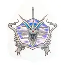 San giorgio kills the dragon tattoo design idea