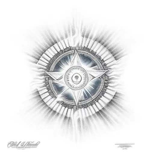 clouds and rays from the sun with the bible verse Isaiah 41:10 inside of it tattoo design idea
