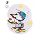 punk Duckling with Mohawk  tattoo design idea