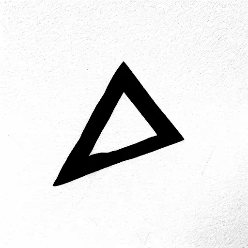 Minimalist Triangle Tattoos With Powerful Meanings | tattooers