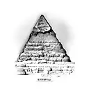 sphinx, pyramid, tattoo design idea