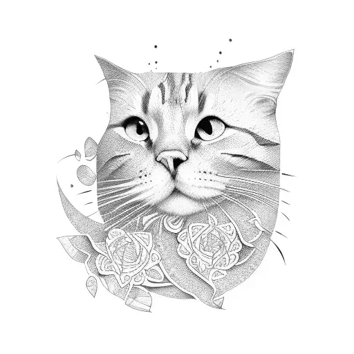 pussy lips tattoo design idea