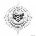 bread tattoo design idea