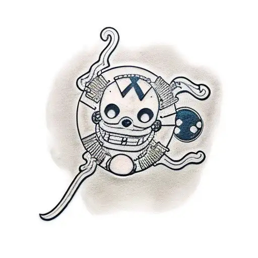 luffy and ace tattoo design idea