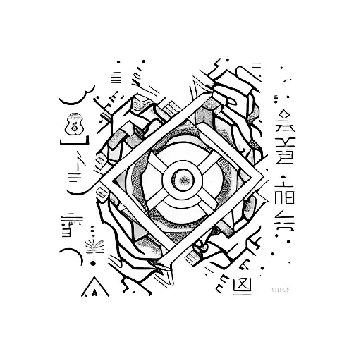 bts album tattoo design idea