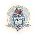 joshua 1:9 bible verse tattoo design idea