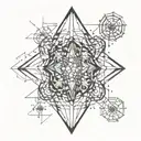 adrenaline molecule tattoo design idea