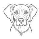 Beagle dog tattoo design idea