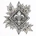 cruz tattoo design idea