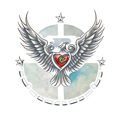 celtic Phoenix  tattoo design idea