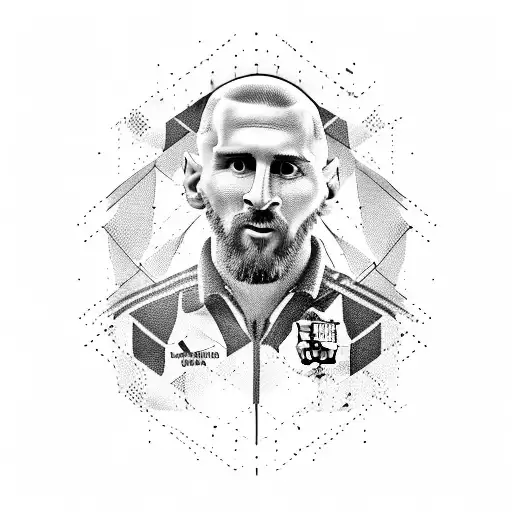 messi campeon tattoo design idea