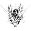 messi tattoo design idea
