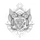 hacker tattoo design idea