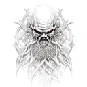 leshy witcher body tattoo design idea