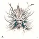 leshy witcher body tattoo design idea