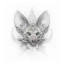 hand touching tattoo design idea