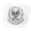 Addams family tattoo design idea