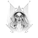 Addams family tattoo design idea