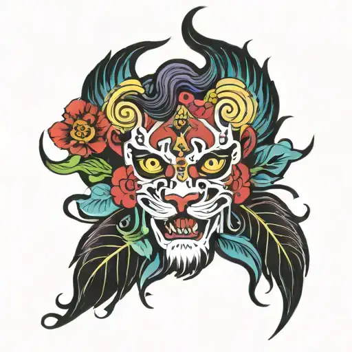 represents bipolar / colors/ 2006 tattoo design idea