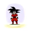 goku black tattoo design idea