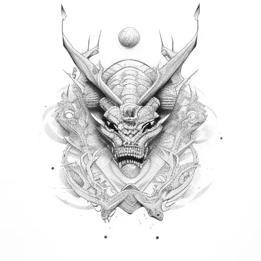 savage tattoo design idea