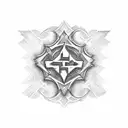 cruz tattoo design idea