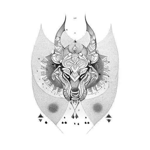 matru pitru devo bhav tattoo design idea