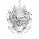 matru pitru devo bhav tattoo design idea
