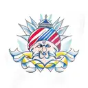 matru pitru devo bhav tattoo design idea
