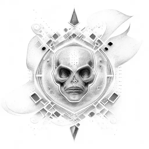 mercury tattoo design idea