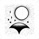 mercury tattoo design idea