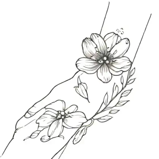 side wrist tattoo life is beautiful but you dont have a clue flower  tattoo design idea